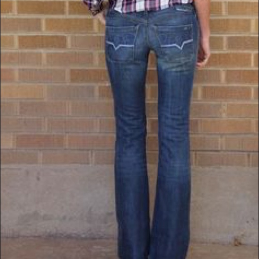 Diesel Lowky B.C. 60B wash 25x30 boot leg jean